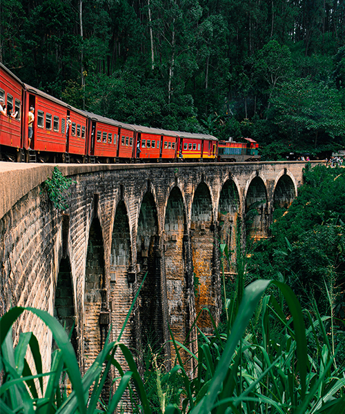 Nine Arches Bridge in Sri Lanka