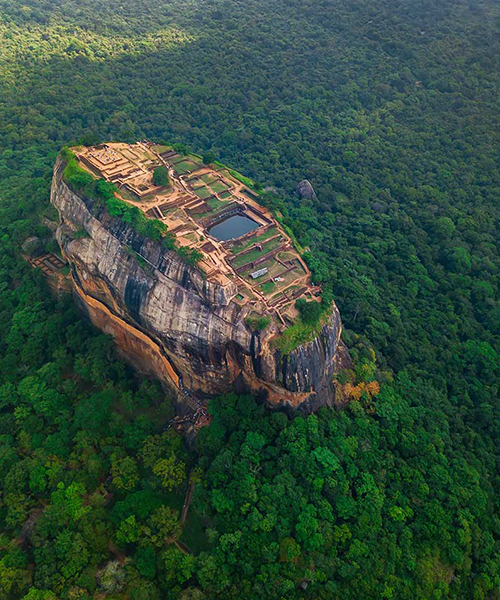 Lion Rock in Sigiriya